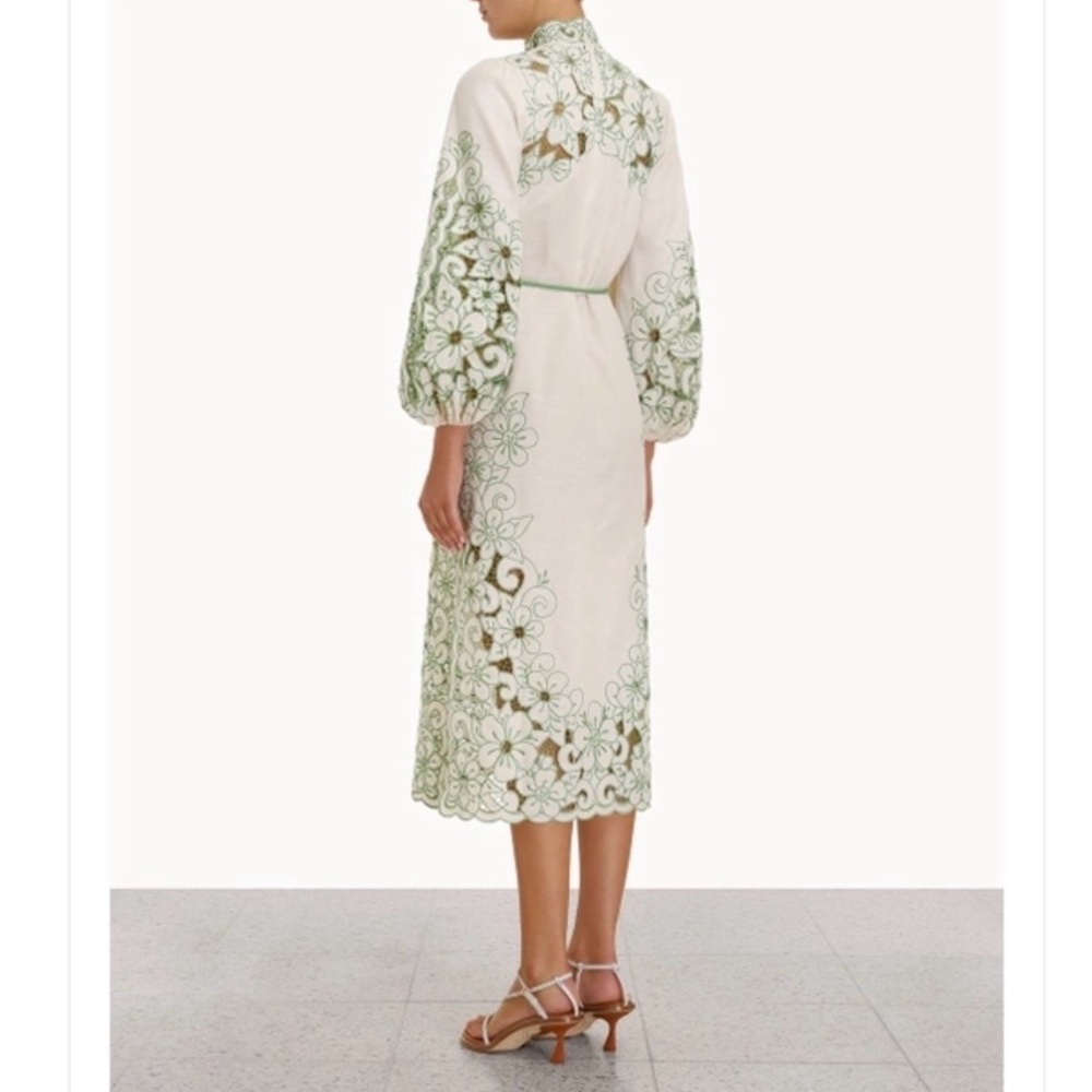 ZIMMERMANN TEDDY FLORAL MIDI DRESS - Picture 3 of 8